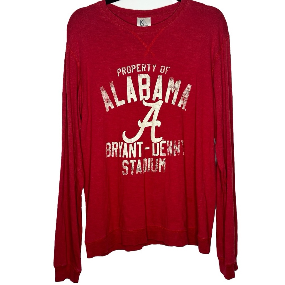 KA KNIGHTS APPAREL Men's Long Sleeve Alabama Bryant Denny Stadium Graphic Tee